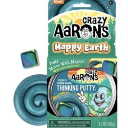 Crazy Aaron's Thinking Putty - Magnetic Happy Earth
