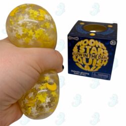 Scrunchems Moon & Stars Glow in the Dark Squish Ball