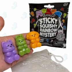 Scrunchems Sticky Squishy Rainbow Mystery Bag 3pk
